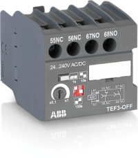 1SBN021014R1000 - TEF3-OFF Off-delay ABB AS Contactor Accessories