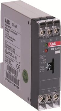 1SVR550111R4100 - CT-AHE Time relay, OFF-delay, 0.3-30 s, 1 c/o, 220-240V AC ABB Economy Timers - CT-E