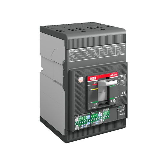 1SDA067802R1 - XT2S 160 Ekip LS/I In=63A 3p F F ABB MCCB - Tmax XT 1SDA067802R1 - XT2S 160 Ekip LS/I In=63A 3p F F ABB MCCB - Tmax XT