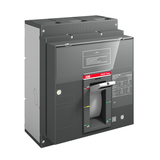 1SDA101908R1 - XT7D 1600 3p F F ABB MCCB - Tmax XT 1SDA101908R1 - XT7D 1600 3p F F ABB MCCB - Tmax XT
