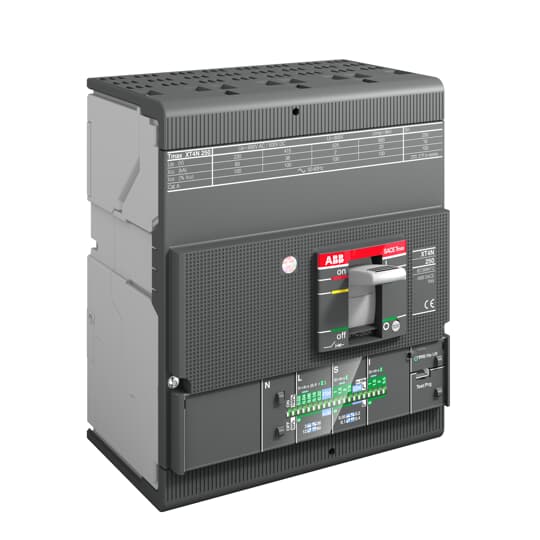 1SDA068533R1 - XT4H 160 Ekip LS/I In=100A 4p F F ABB MCCB - Tmax XT 1SDA068533R1 - XT4H 160 Ekip LS/I In=100A 4p F F ABB MCCB - Tmax XT