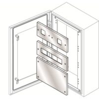 PC2606X - BLINDPANELST.STEEL370X600HXW ABB SRX - Stainless Steel Enclosure - IP65 Indoor