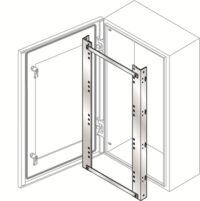 KD8060X - DINFRAMEST.STEEL25DINx4R800x600 ABB SRX - Stainless Steel Enclosure - IP65 Indoor