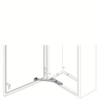 AA1206 - Wall Mount brackets (Set of 4) ABB SR2 - Metal Enclosure - IP65 Indoor
