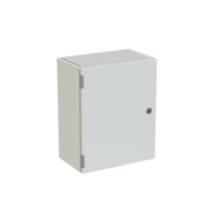 SRN10830K - Solid door Sheet Metal Enclosure (Grey) ABB SR2 - Metal Enclosure - IP65 Indoor
