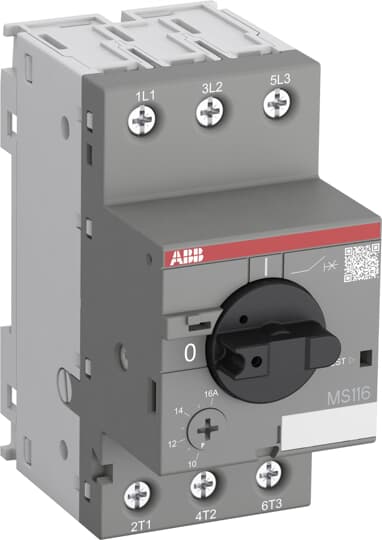 1SAM250000R1001 - MS116-0.16 ABB Motor Circuit Breakers - Motor Circuit Breakers 1SAM250000R1001 - MS116-0.16 ABB Motor Circuit Breakers