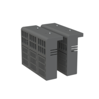 1SDA105018R1 - LTC XT5 3p TERMINAL COVERS LOW 2pcs ABB MCCB - Tmax XT Accessories