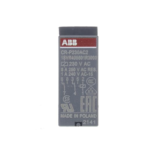 1SVR405601R3000 - CR-P230AC2 Pluggable interface relay ABB Pluggable Interface Relays 1SVR405601R3000 - CR-P230AC2 Pluggable interface relay ABB Pluggable Interface Relays