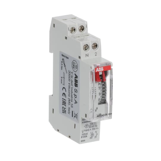 2CSM222461R1000 - AD1NO-R-15m ABB Time Switches - Electro - Mechanical 2CSM222461R1000 - AD1NO-R-15m ABB Time Switches - Electro - Mechanical