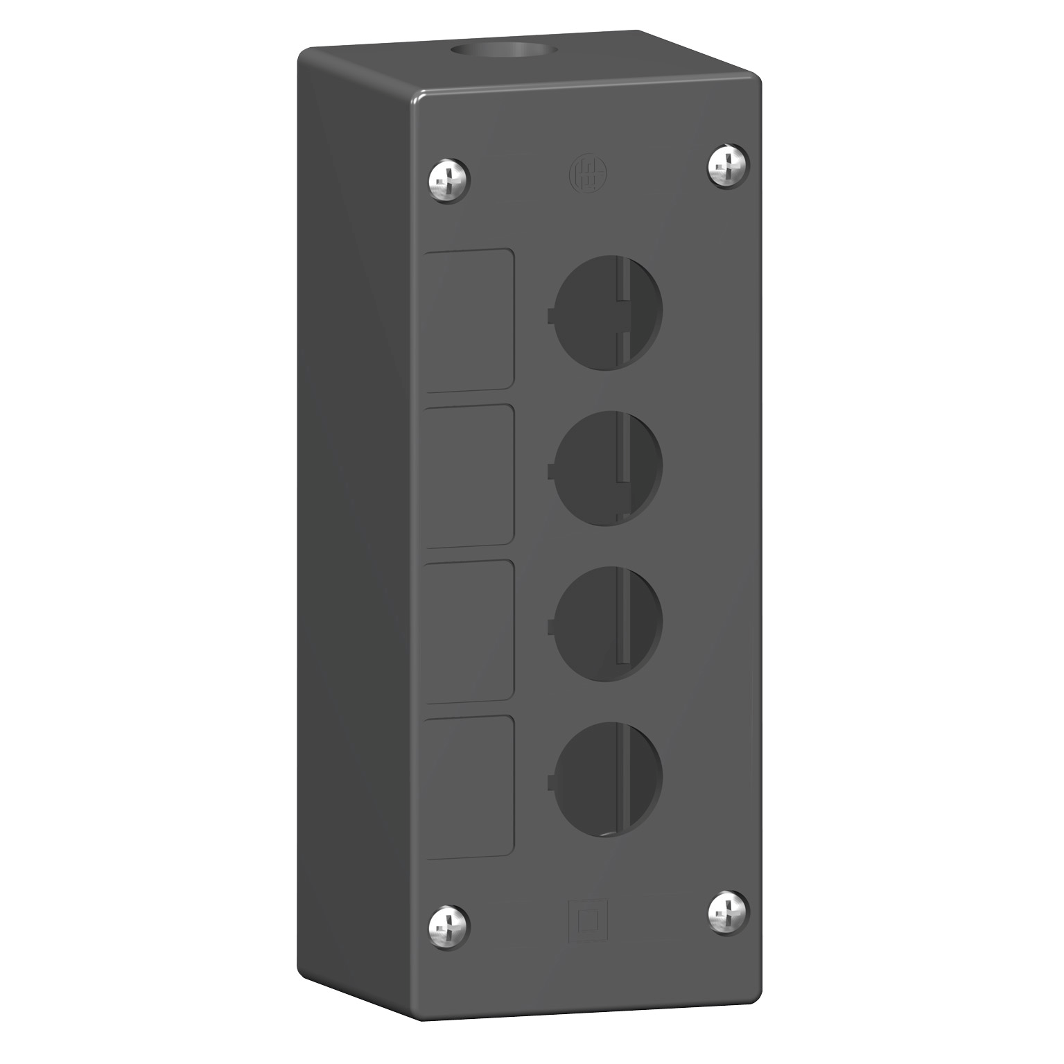 XALG02 - Harmony XALG, Empty control station, mineral reinforced polyamide, black, 2 cut-outs, for severe environments Schneider Electric XALG02 - Harmony XALG, Empty control station, mineral reinforced polyamide, black, 2 cut-outs, for severe environments Schneider Electric